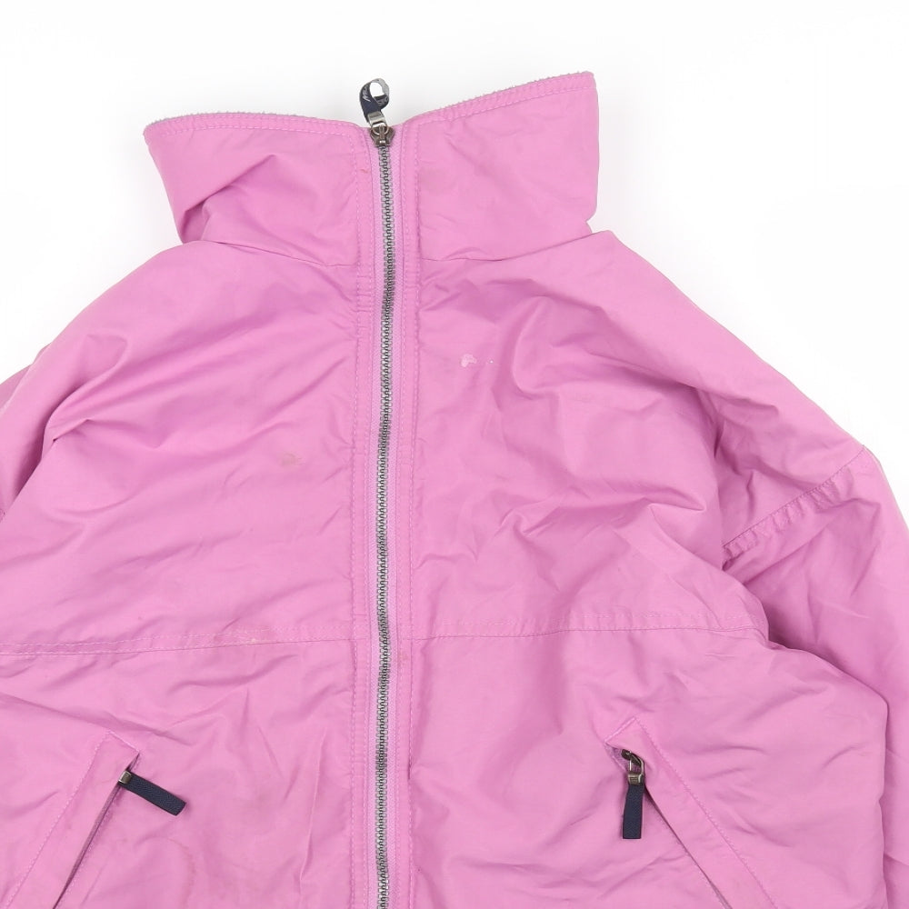 Womens UK Size S Polartec Pink Rain Coat