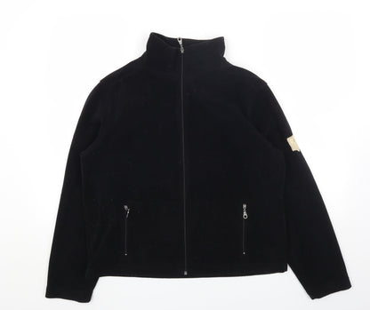 Street One Womens Black Jacket Size 14 Zip