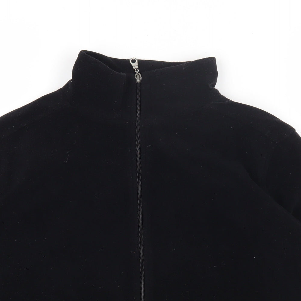 Street One Womens Black Jacket Size 14 Zip