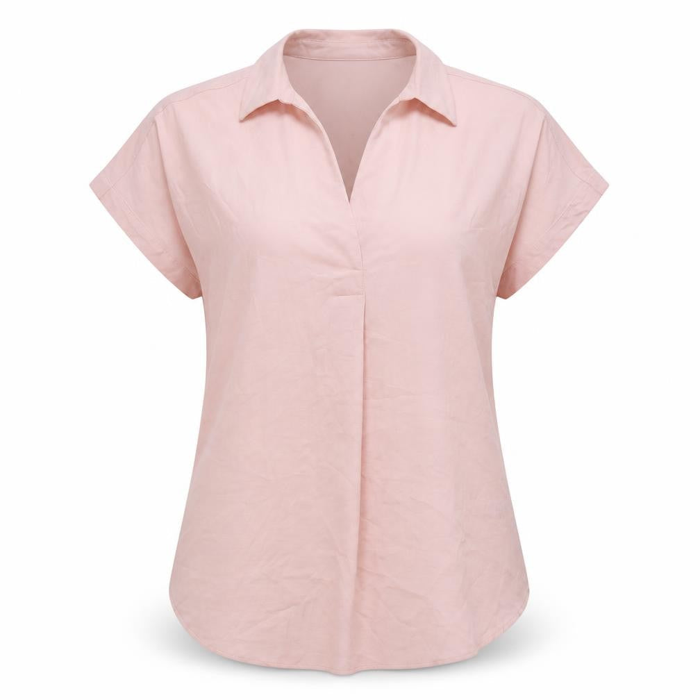 Womens UK Size 8 Marks and Spencer Pink Basic Blouse