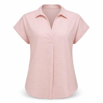 Womens UK Size 8 Marks and Spencer Pink Basic Blouse