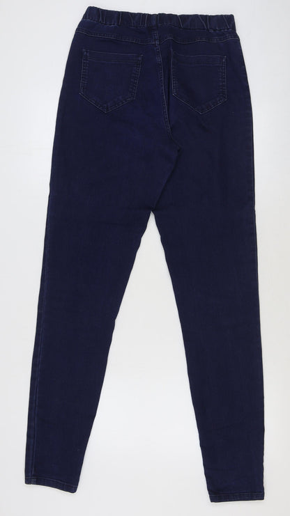 ITS Denim Womens Blue Cotton Jegging Jeans Size S Regular