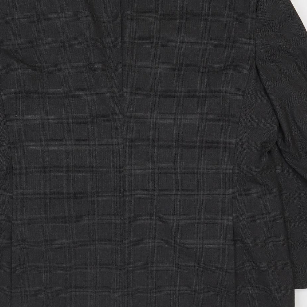 Mens UK Size 46 Burton Regular Grey Suit Jacket