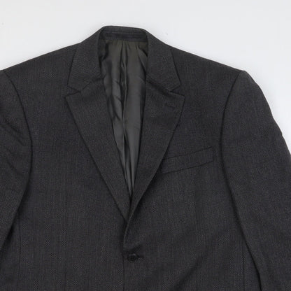 Mens UK Size 46 Slaters Regular Grey Suit Jacket