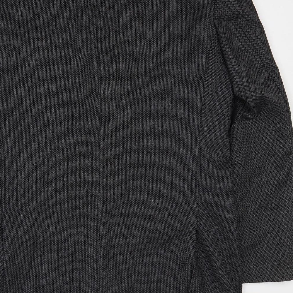 Mens UK Size 46 Slaters Regular Grey Suit Jacket
