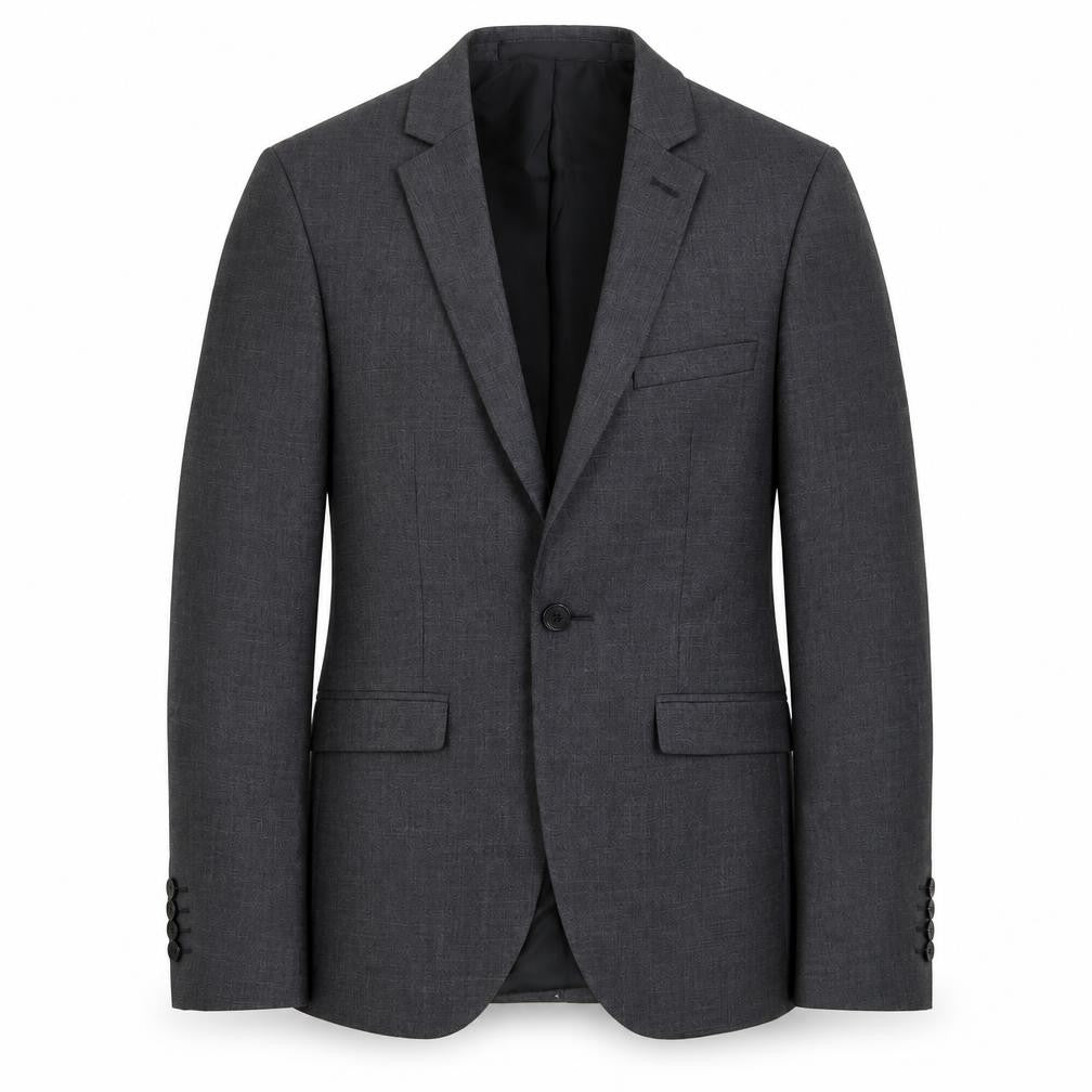 Mens UK Size 34 Burton Regular Grey Suit Jacket
