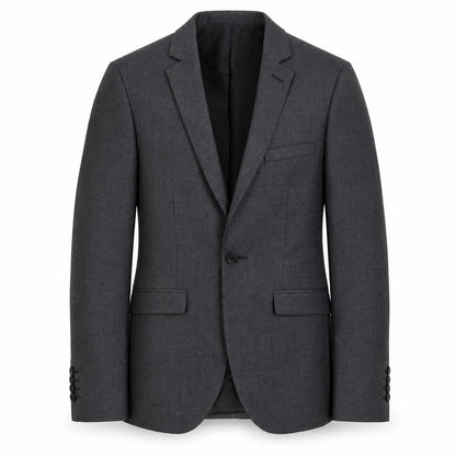 Mens UK Size 34 Burton Regular Grey Suit Jacket