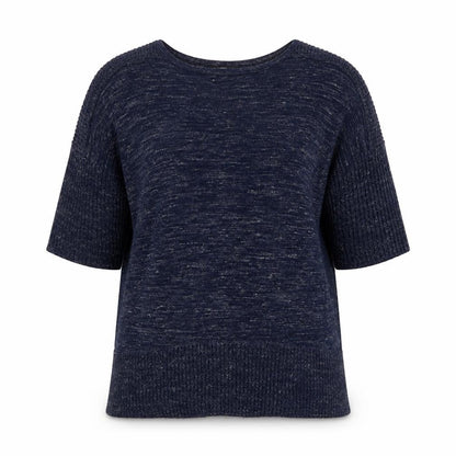 Womens UK Size 12 Marks and Spencer Blue Pullover Jumper