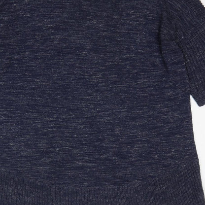Womens UK Size 12 Marks and Spencer Blue Pullover Jumper