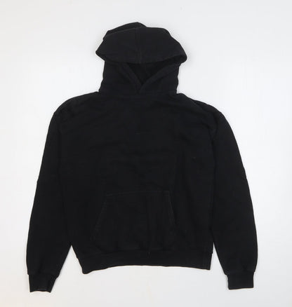 Stars & Stripes Boys Black Cotton Pullover Hoodie Size XL Pullover