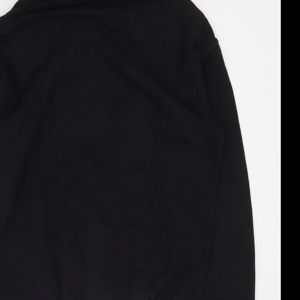 Stars & Stripes Boys Black Cotton Pullover Hoodie Size XL Pullover