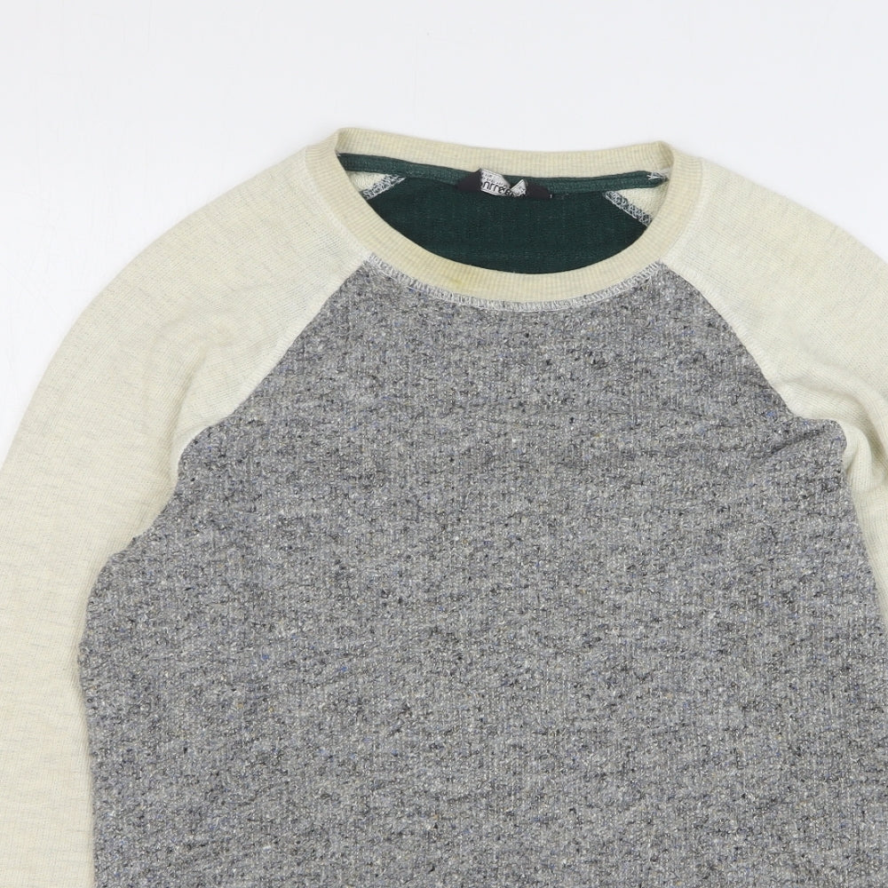 Womens UK Size S Pull&Bear Multicoloured Pullover Sweatshirt