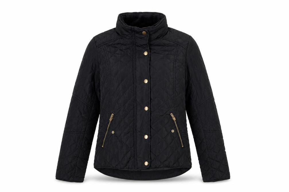 Stradivarius Womens Black Jacket Size S Zip