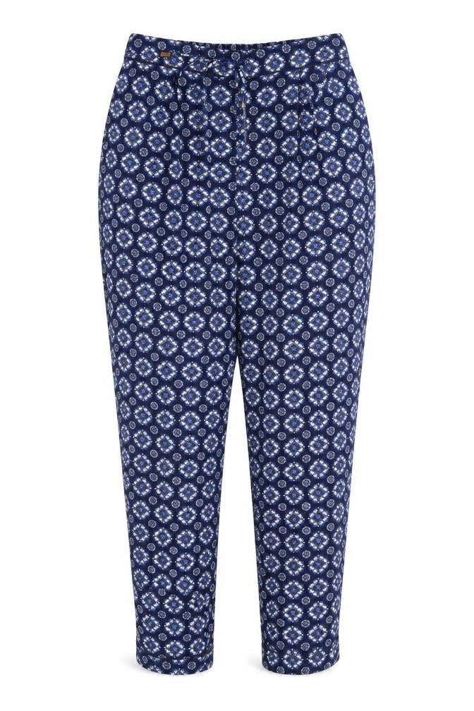 Womens UK Size 10 Phase Eight Regular Fit  Blue Trousers