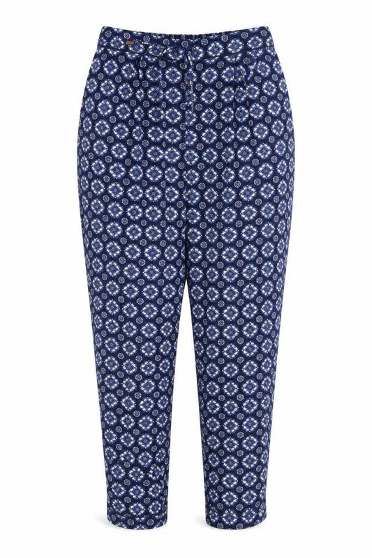 Womens UK Size 10 Phase Eight Regular Fit  Blue Trousers