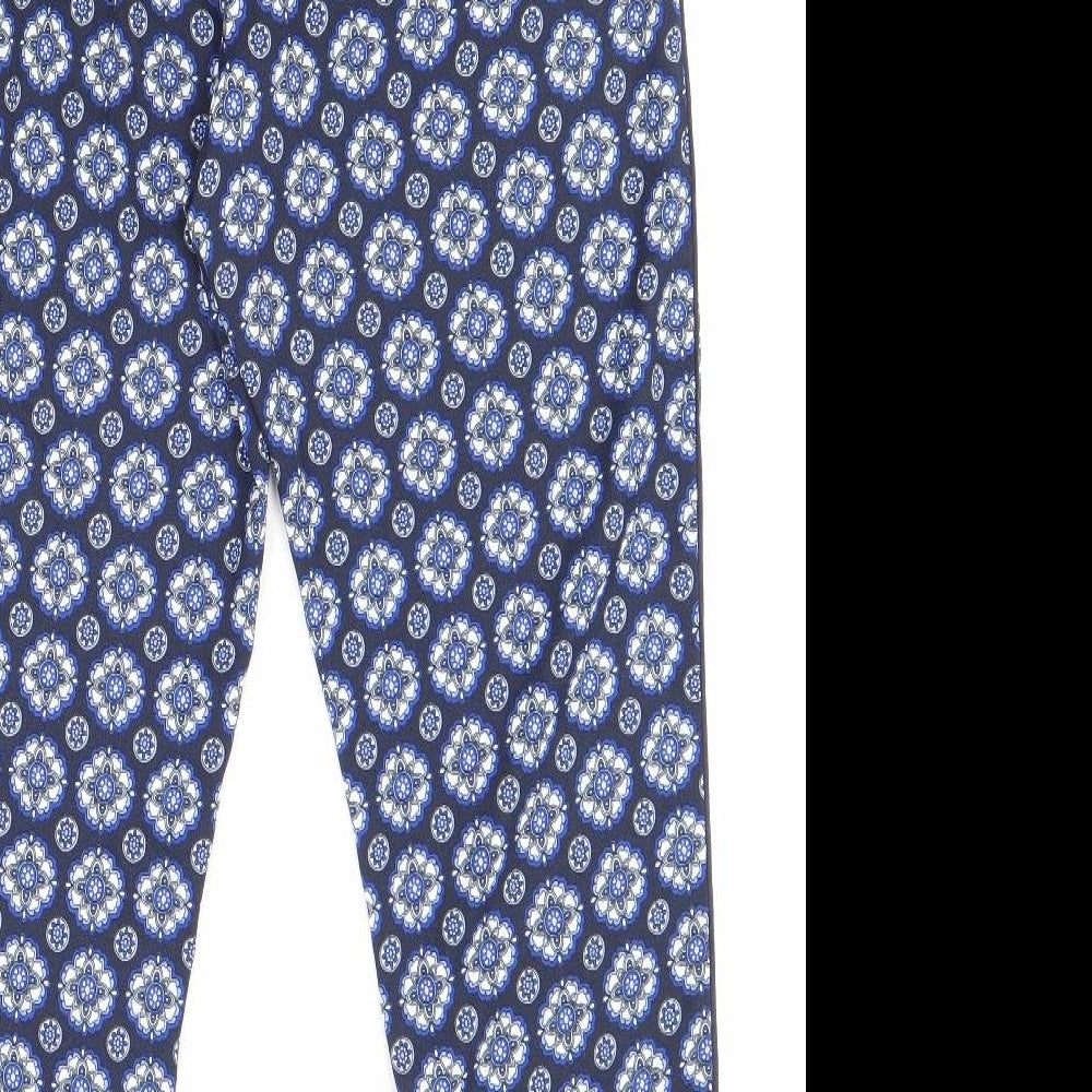 Womens UK Size 10 Phase Eight Regular Fit  Blue Trousers
