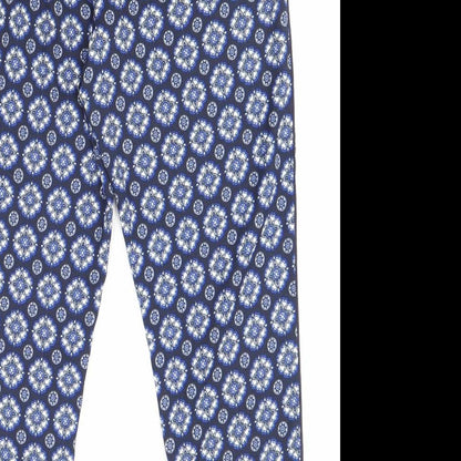 Womens UK Size 10 Phase Eight Regular Fit  Blue Trousers