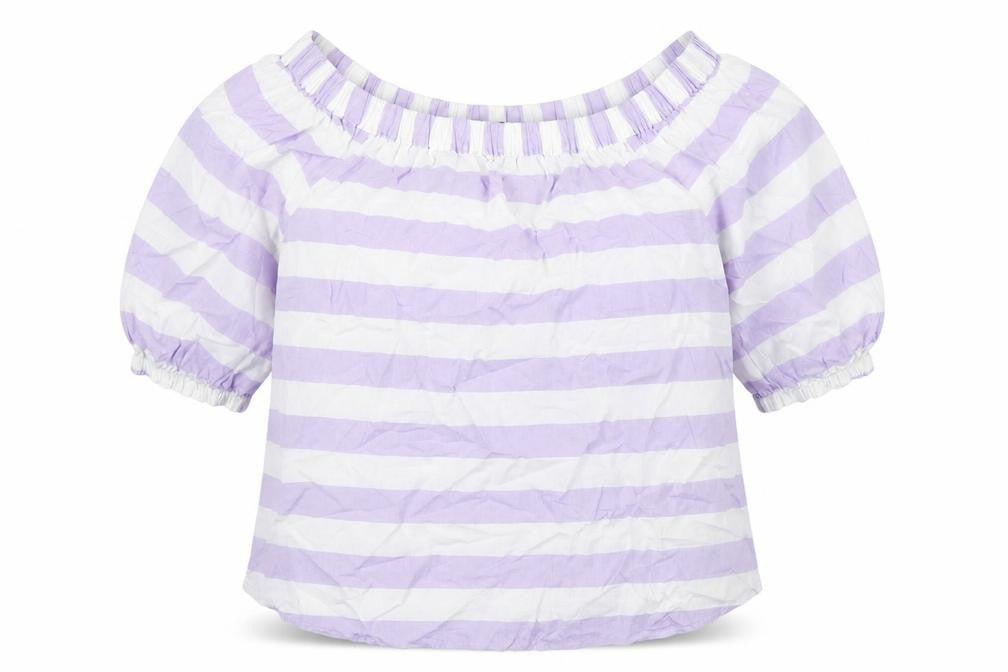 Womens UK Size 8 Marks and Spencer Purple Basic Blouse