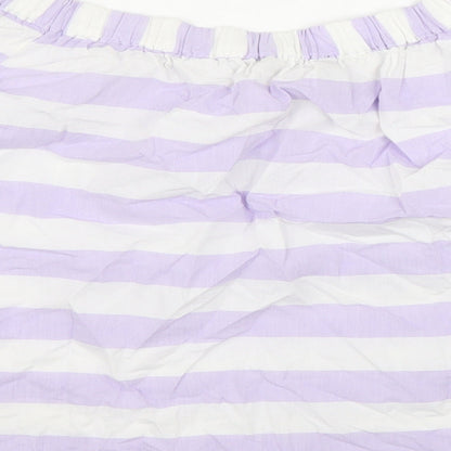 Womens UK Size 8 Marks and Spencer Purple Basic Blouse