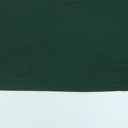 Nasty Gal Womens Green Polyester Pullover Sweatshirt Size 6 Pullover - Cropped
