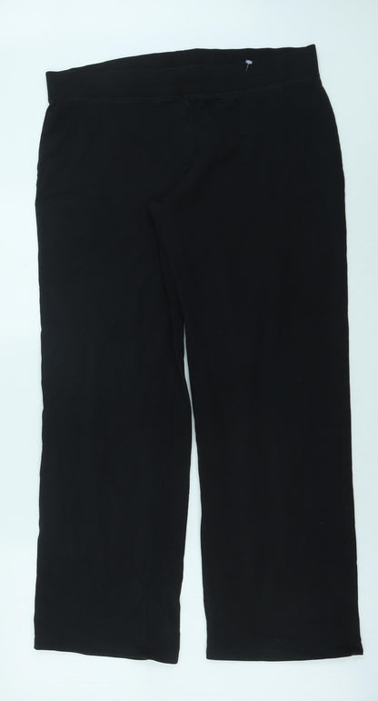 Womens UK Size 36 in Marks and Spencer Regular Fit  Black Trousers