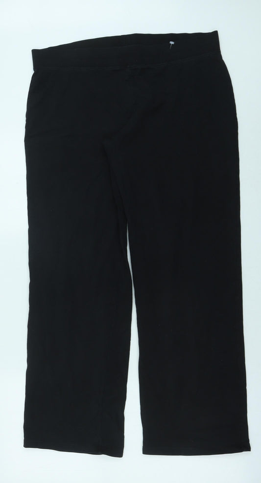 Womens UK Size 36 in Marks and Spencer Regular Fit  Black Trousers