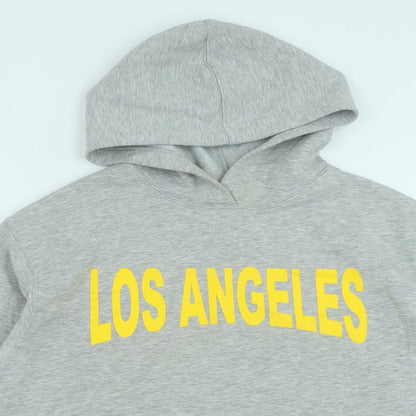 Zara Womens Grey Cotton Pullover Hoodie Size S Pullover - Los Angeles