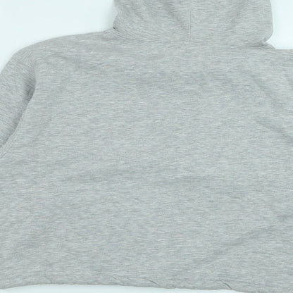 Zara Womens Grey Cotton Pullover Hoodie Size S Pullover - Los Angeles