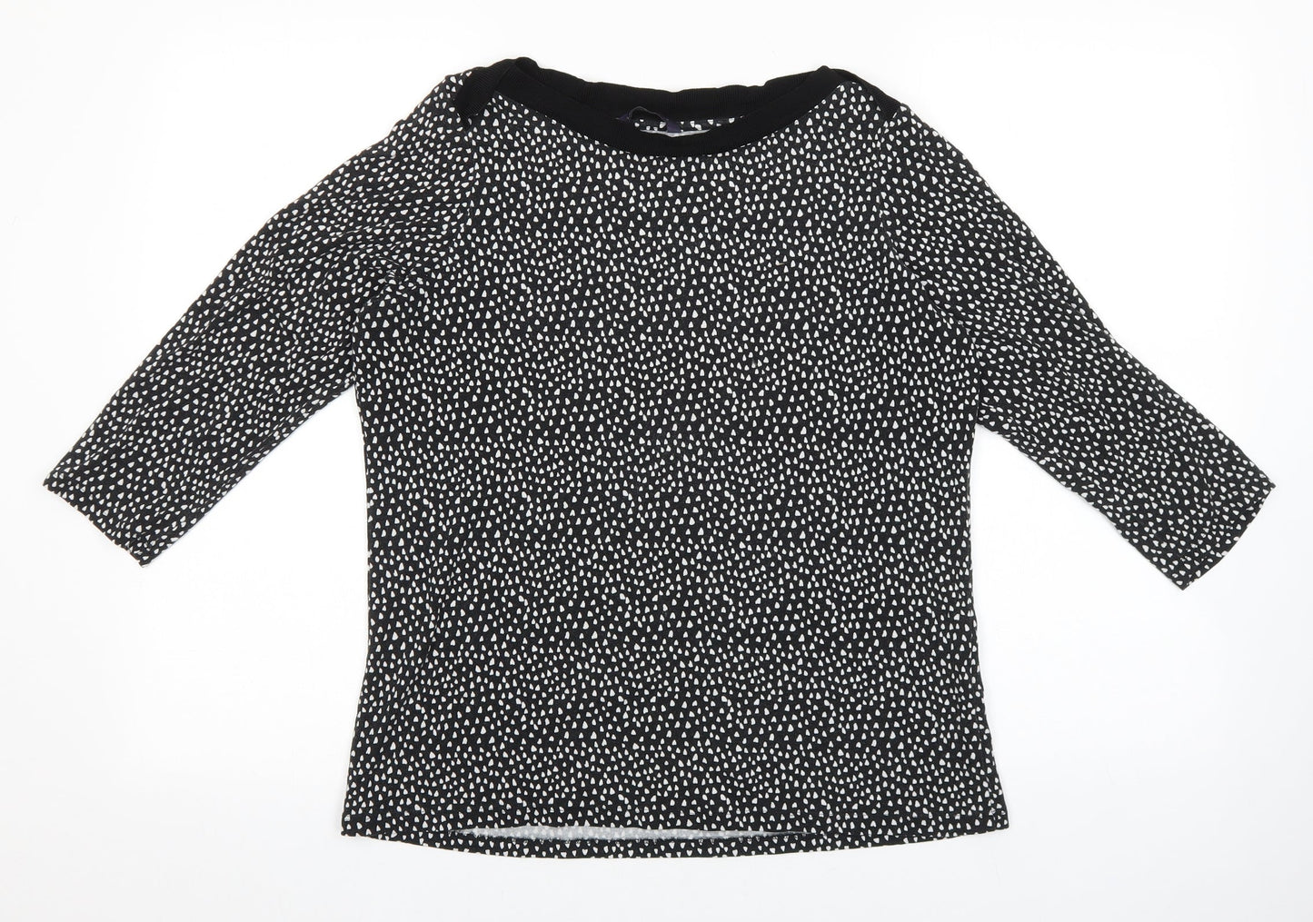 Womens UK Size 14 Marks and Spencer Black Basic Blouse