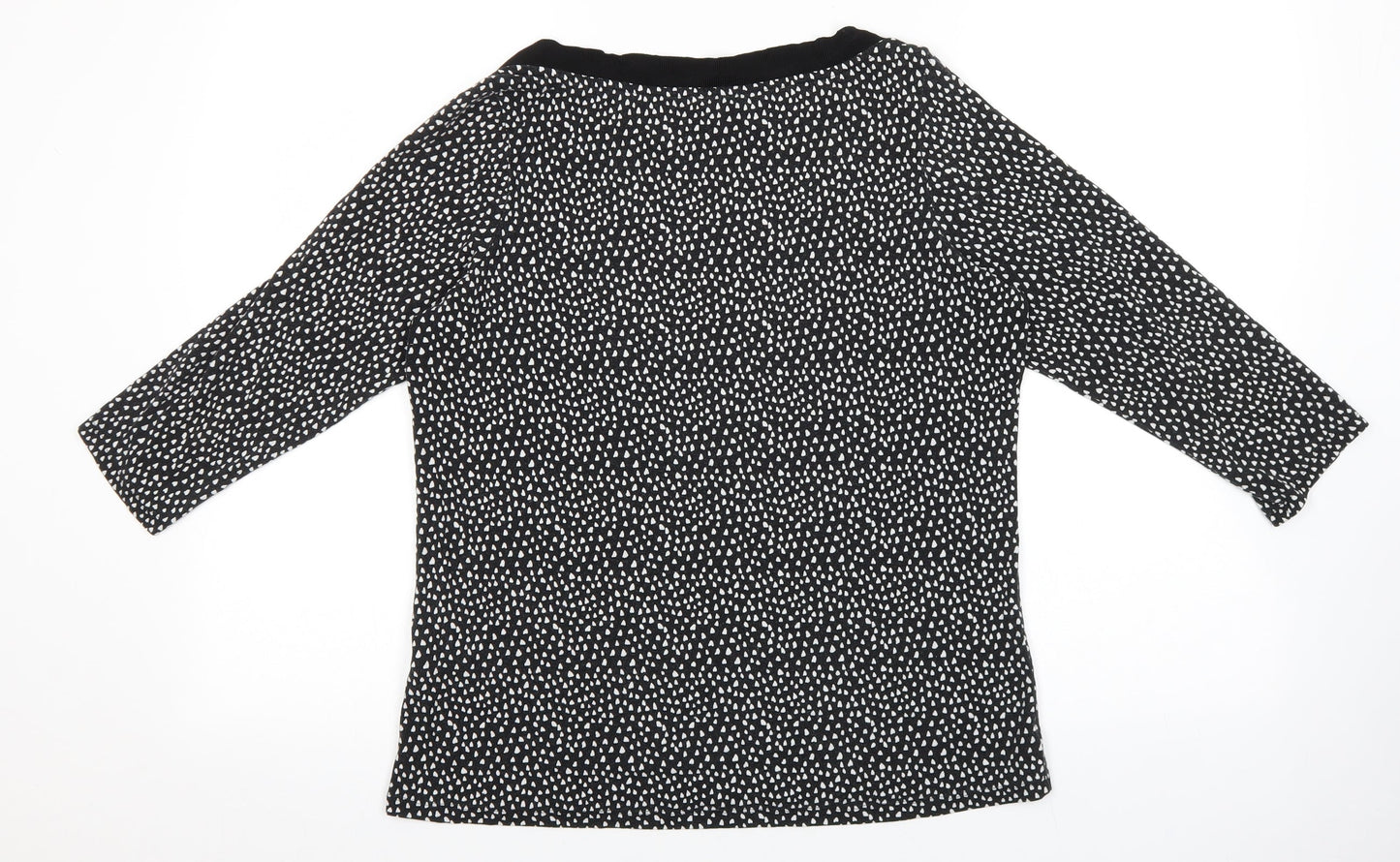 Womens UK Size 14 Marks and Spencer Black Basic Blouse