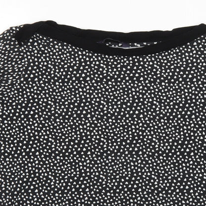 Womens UK Size 14 Marks and Spencer Black Basic Blouse