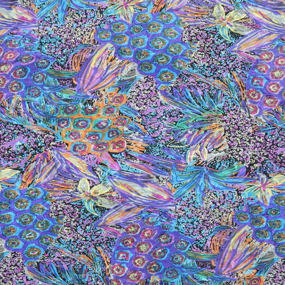 Berkertex Womens Multicoloured Geometric Polyester Basic Blouse Size 16 V-Neck