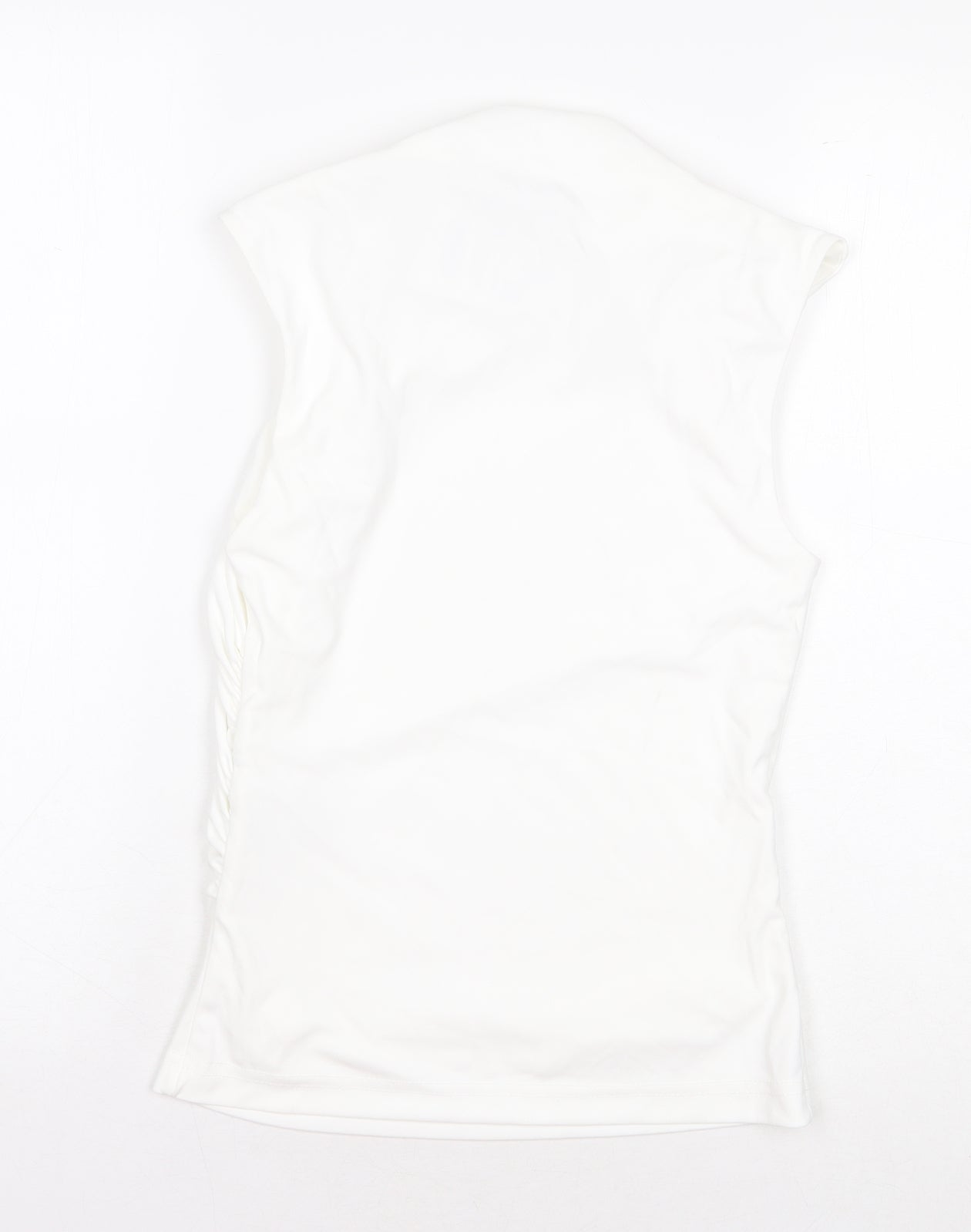 Womens UK Size XS Zara White Basic Blouse