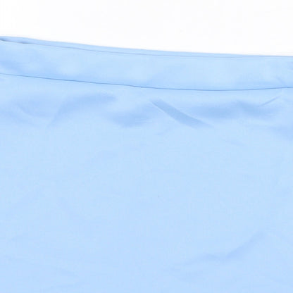 In the Style Womens Blue Polyester Bandage Skirt Size 10