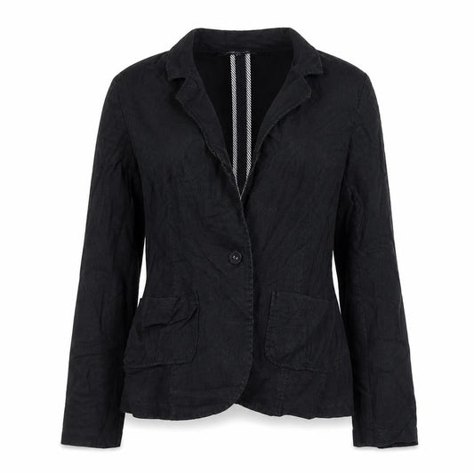 Peacocks Womens Black Jacket Size 14 Button