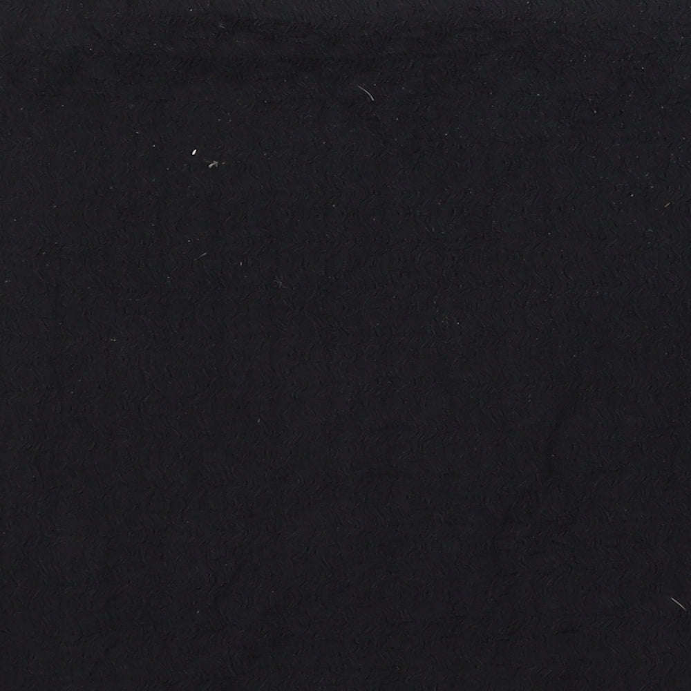 Monki Womens Black Polyester A-Line Skirt Size M