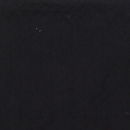 Monki Womens Black Polyester A-Line Skirt Size M