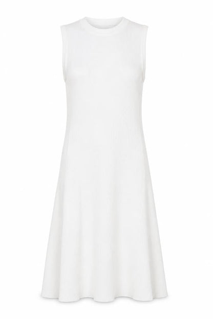 Zara Womens White Polyamide A-Line Size S Round Neck Pullover