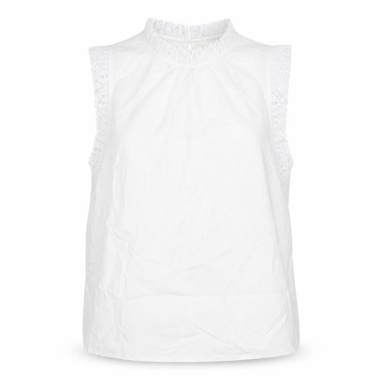 Womens UK Size 14 New Look White Basic Blouse