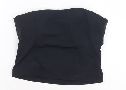Womens UK Size S Oysho Blue Basic Tank