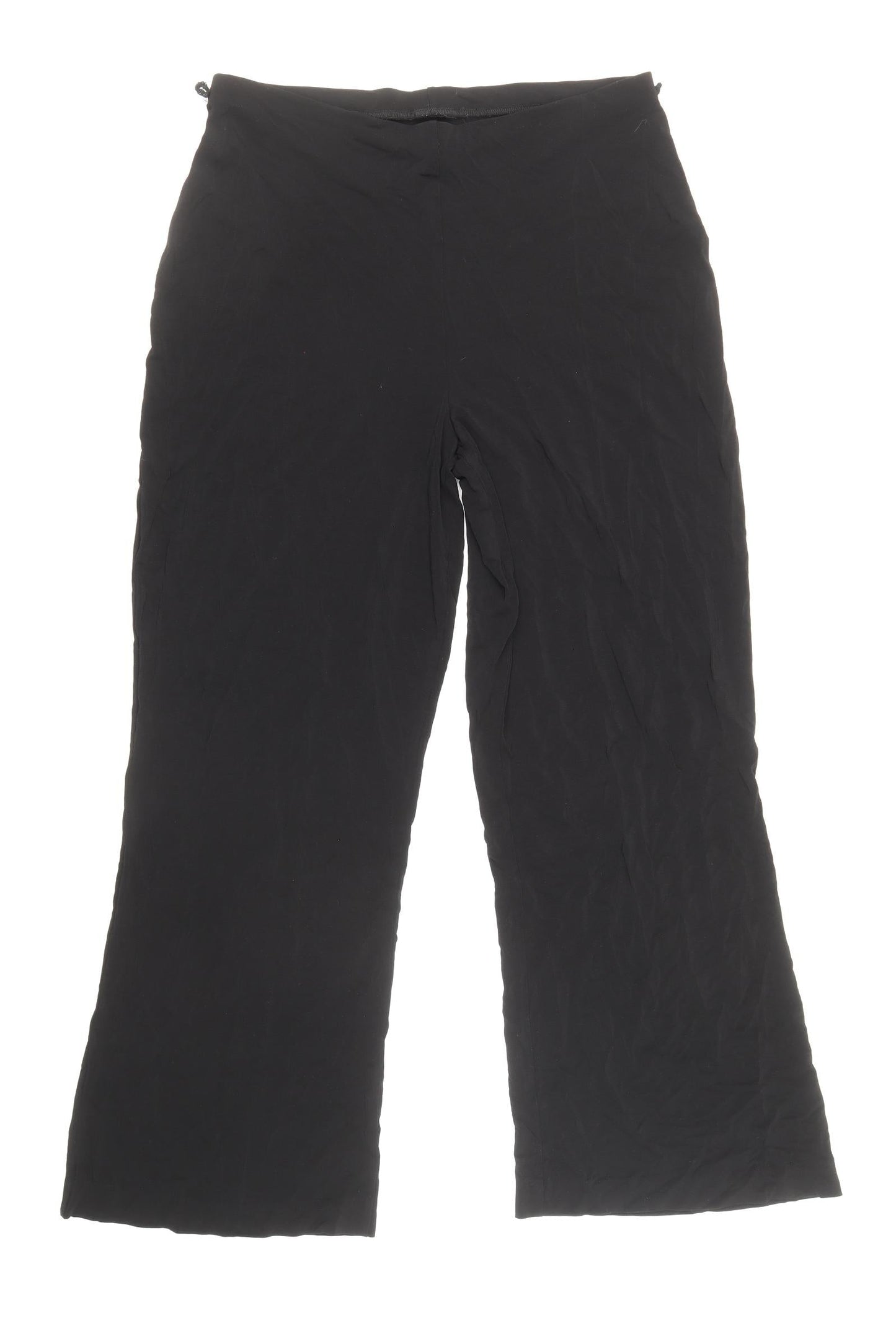 Womens UK Size 12 Marks and Spencer Regular Fit  Black Trousers