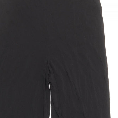 Womens UK Size 12 Marks and Spencer Regular Fit  Black Trousers