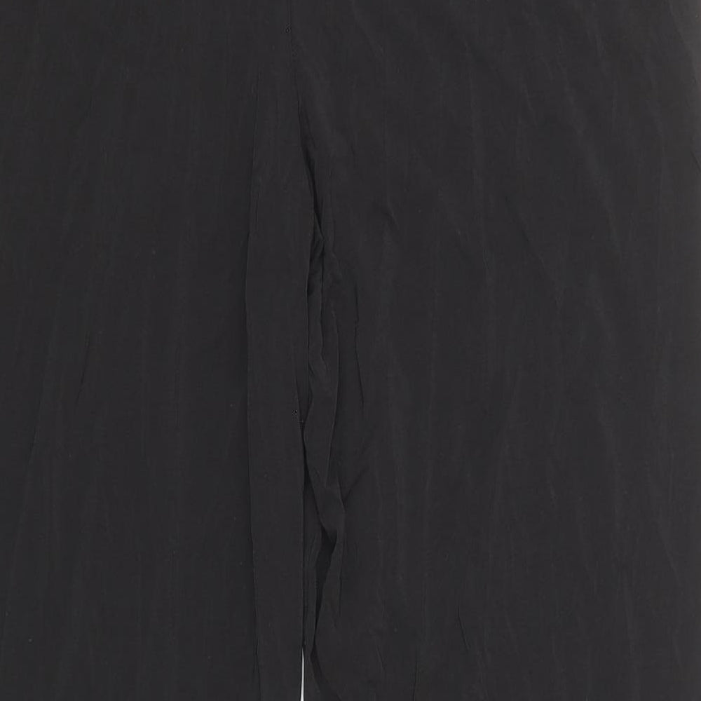 Womens UK Size 12 Marks and Spencer Regular Fit  Black Trousers