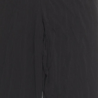 Womens UK Size 12 Marks and Spencer Regular Fit  Black Trousers