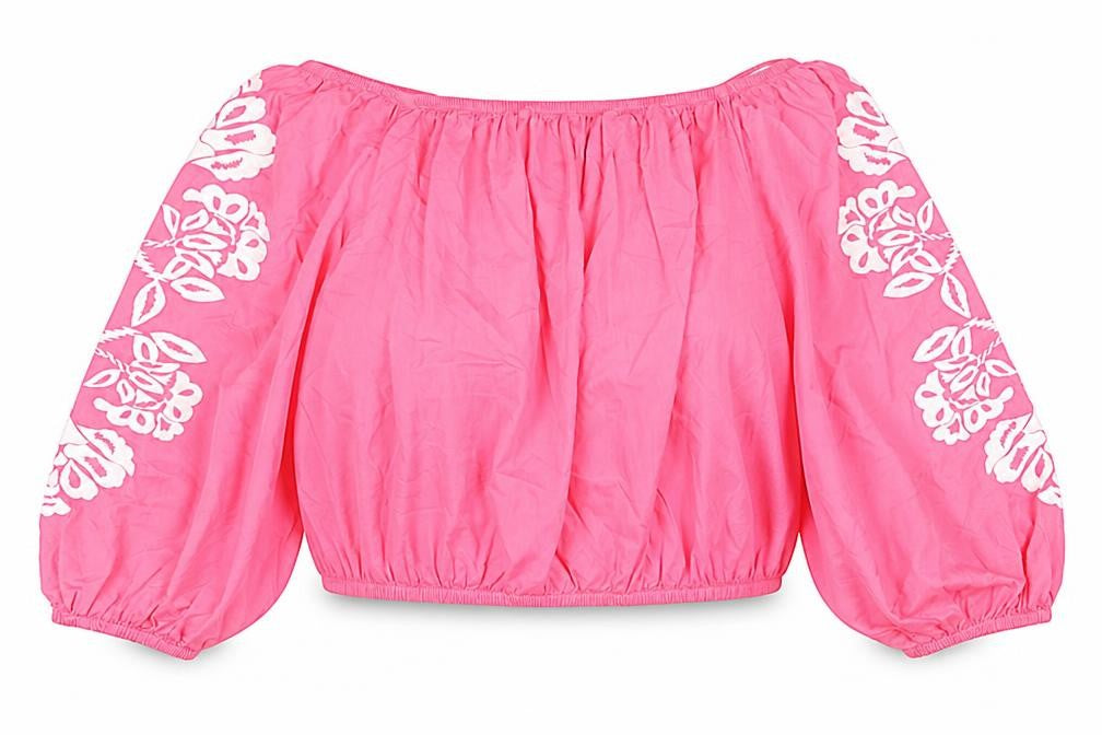 Womens UK Size 22 Marks and Spencer Pink Basic Blouse