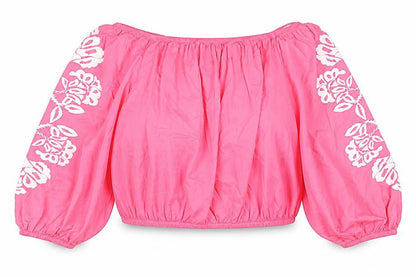 Womens UK Size 22 Marks and Spencer Pink Basic Blouse