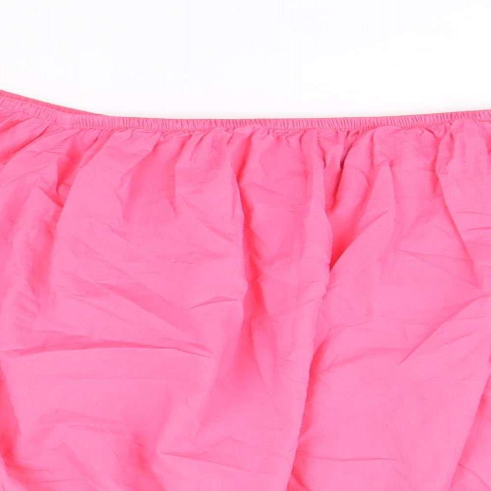 Womens UK Size 22 Marks and Spencer Pink Basic Blouse