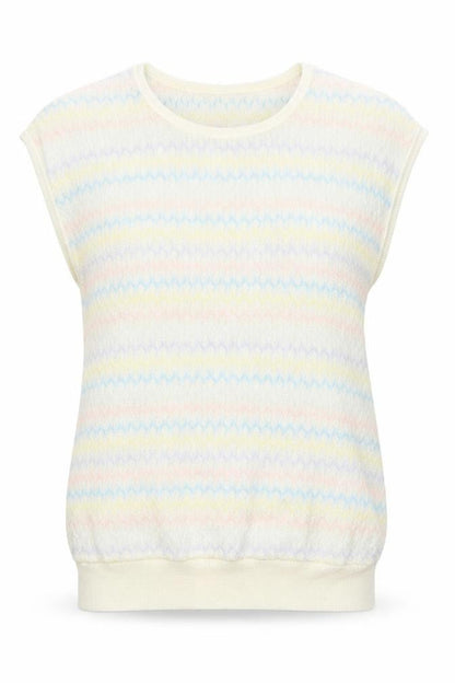 Womens UK Size 10 Littlewoods Multicoloured Vest Jumper