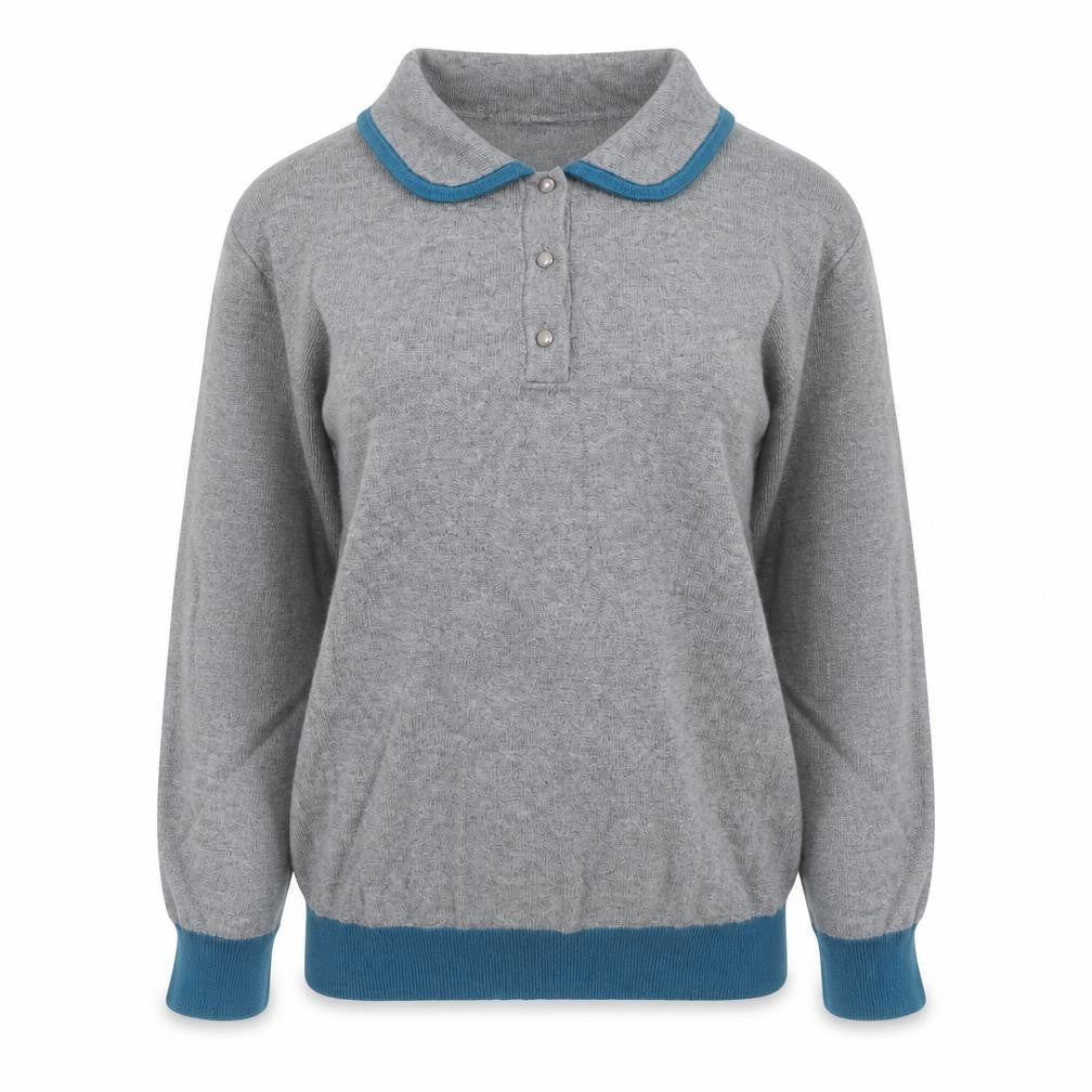 Womens UK Size S Klass Collection Grey Pullover Jumper