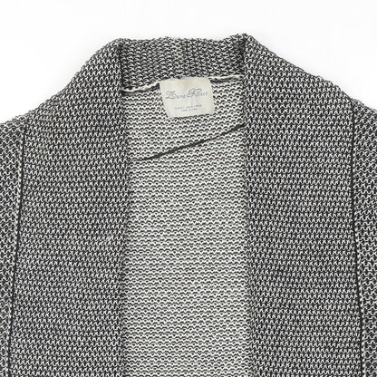Womens UK Size M Zara Black Cardigan Jumper